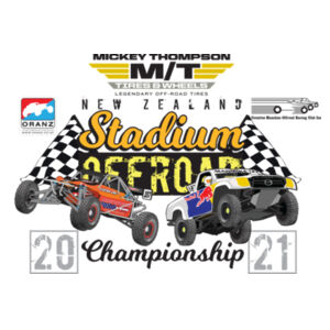 Mickey Thompson New Zealand Stadium Offroad Championship 2021 - Official Kids Teeshirt FrontPrint Design