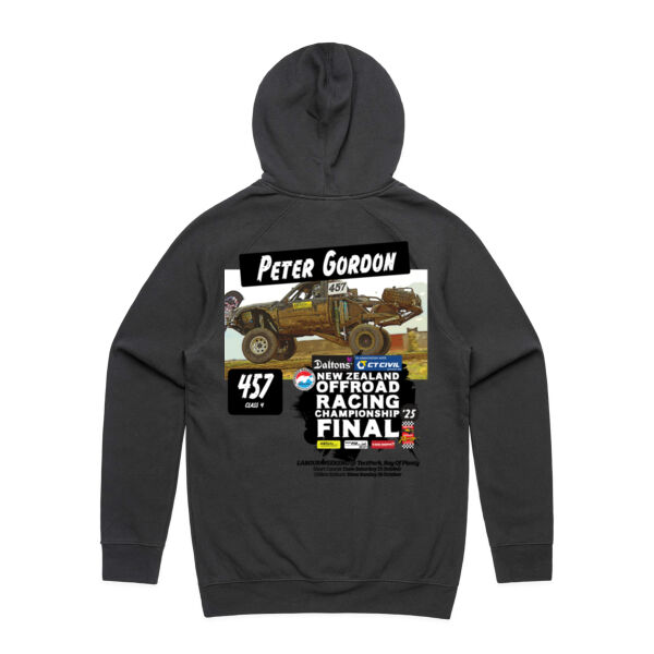 457 Peter Gordon ORANZ Finals 2025 Adult Hoodie - Limited Colours - All Sizes Thumbnail