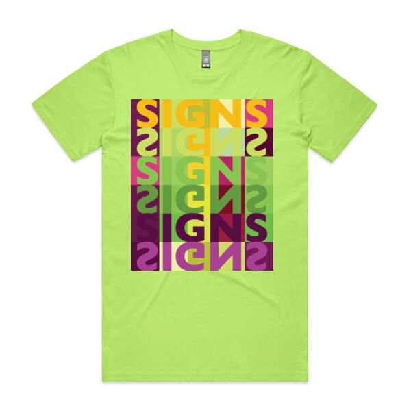 SIGNS SIGNS SIGNS - Adult mens shirt - all sizes - all colours - Guaranteed Quality Thumbnail
